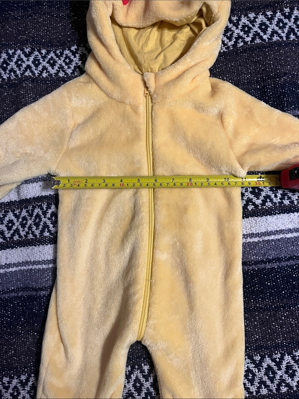 Toddlers Pikachu plush romper. EUC - Picture 2 of 8